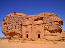 Madain Saleh is the first World Heritage site