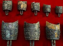 chimes unearthed at the excavation site of royal tombs of Marquis of Haihun State of the Western Han Dynasty (206 BC-AD 24) in Nanchang, capital of East China's Jiangxi province. Photo/Xinhua