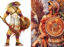 Aztec Jaguar and Eagle Warrior