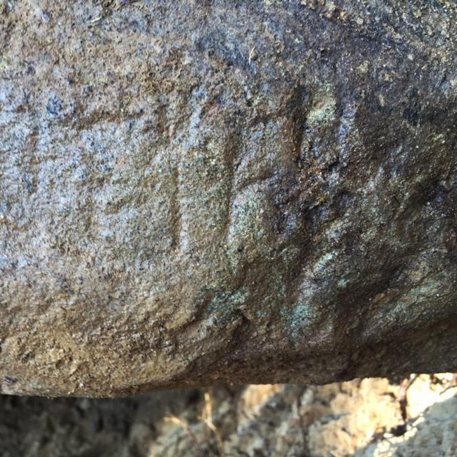 The slab, weighing about 500 pounds and nearly four feet tall by more than two feet wide, has at least 70 legible letters and punctuation marks, likely with new words never seen before.Credits: Mugello Valley Project