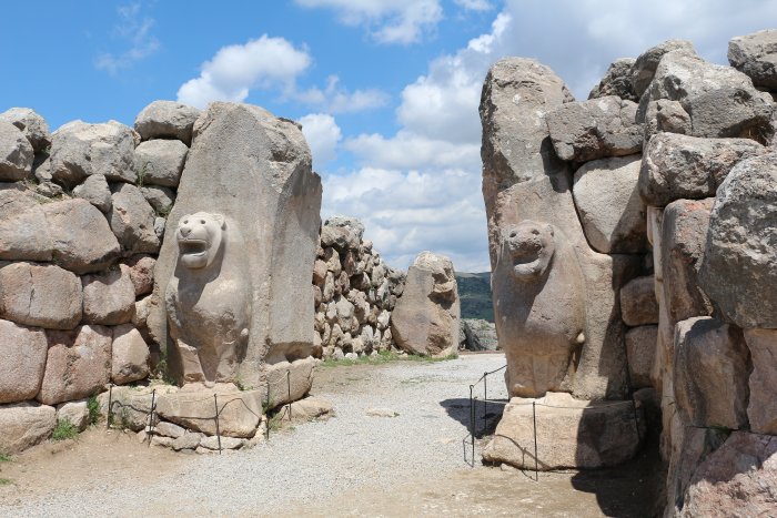 Hattusha - The Lion Gate in the south-west
