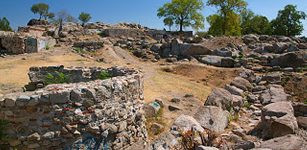 In 342 BC Philip of Macedon conquers the Thracian settlement of Nebet tepe. That is the time when the Kingdom of Macedon started to dominate as the most powerful force on the Balkan Peninsula, to reach its peak during the reign of Alexander III the Macedon. Photo: Trakia-Tours