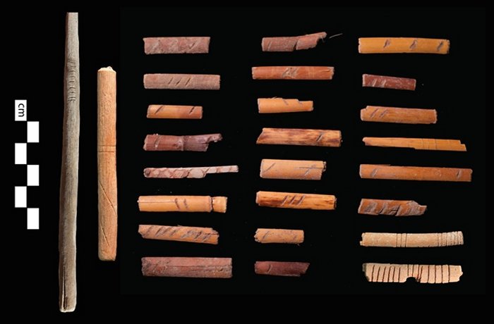 Ancient gambling artifacts discovered ina cave in Utah.