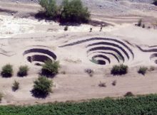 Ancient holes in Peru