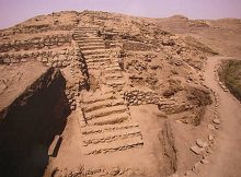 Aspero archaeological site: Huaca of Sacrifices (Huaca de los sacrificos). Credits: perutouristguide.com/