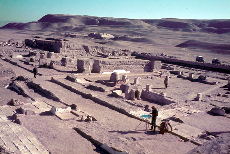 Ancient ruins of the greco-Bactiran kingdom