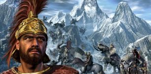 Hannibal crossing the Alps