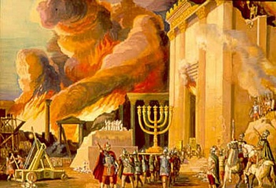 The destruction of the Second Temple