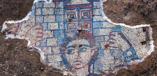 Alexander the Great on mosaic