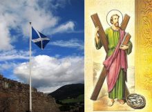 The Saltire and St Andrew