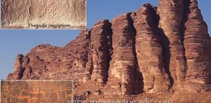 Wadi Rum, just south of the famous rose-red city of Petra.