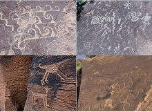 Hopi people interpret many of the petroglyphs in the Park as records of the migrations of their ancestors through this area. In many cases, the designs are associated with particular clans and events that took place during their migrations; others are clan symbols. Credits: Azcentral.com/Arizona State Parks