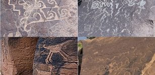 Hopi people interpret many of the petroglyphs in the Park as records of the migrations of their ancestors through this area. In many cases, the designs are associated with particular clans and events that took place during their migrations; others are clan symbols. Credits: Azcentral.com/Arizona State Parks