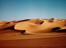 Megalake in Sahara