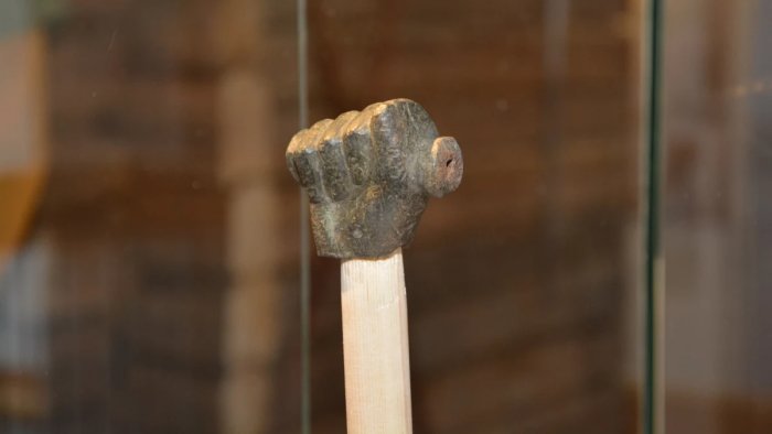Raised fist