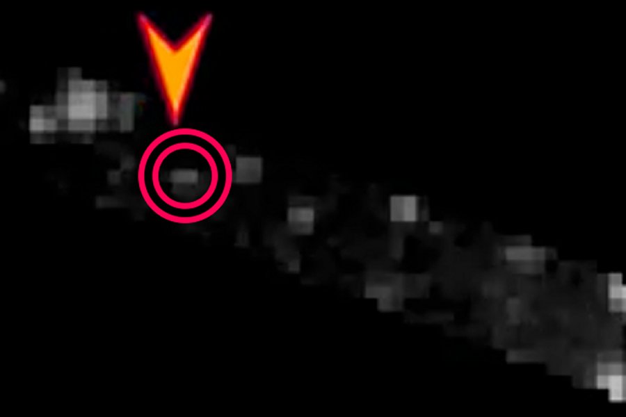 The dwarf planet 2007 OR10, nicknamed “Snow White,” as seen by NASA’s Kepler space telescope. Credit: Konkoly Observatory/László Molnár and András Pál