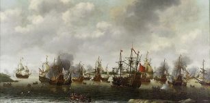 Van Soest, Attack on the River Medway June 1667