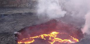 Erta Ale lava lake.