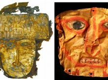 Gold mask discovered in Gurugyam cemetery