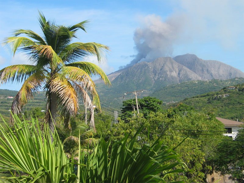 Caribbean Island Of Montserrat
