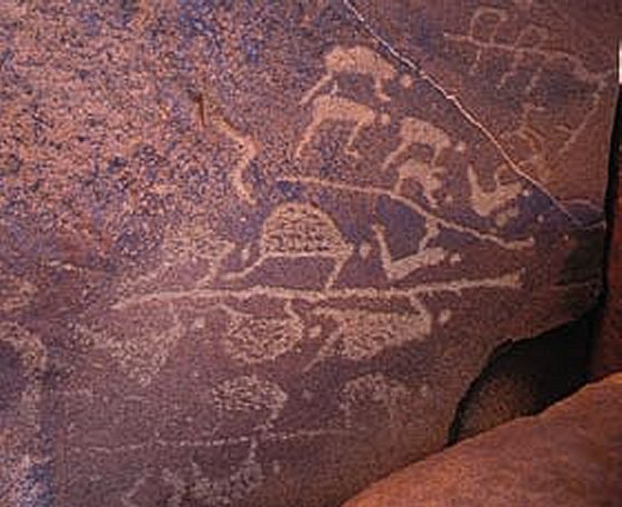 Pilbara's engraved rocks