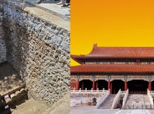 Ancient ruins of lost palace in the Forbidden City