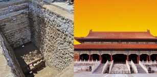 Ancient ruins of lost palace in the Forbidden City