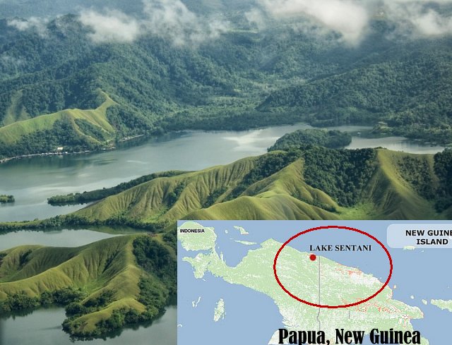 Prehistoric Caves Near Sentani Lake, Papua, New Guinea - Found