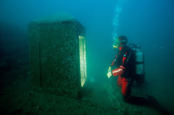 Underwater city of Cleopatra
