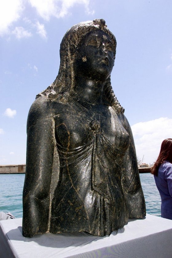 Underwater kingdom of Cleopatra