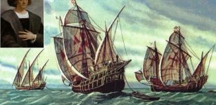 Columbus and his ships