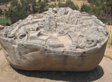 Puzzling Huge Ancient Sayhuite Monolith In Peru