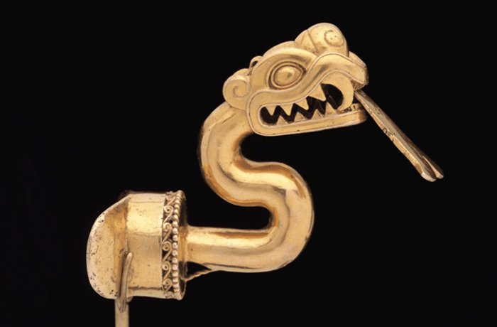 Ancient Aztec Serpent Piercing