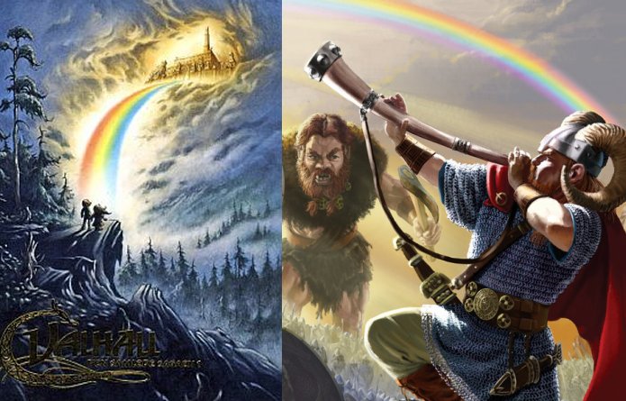 Asgard was guarded by the Norse God Heimdall