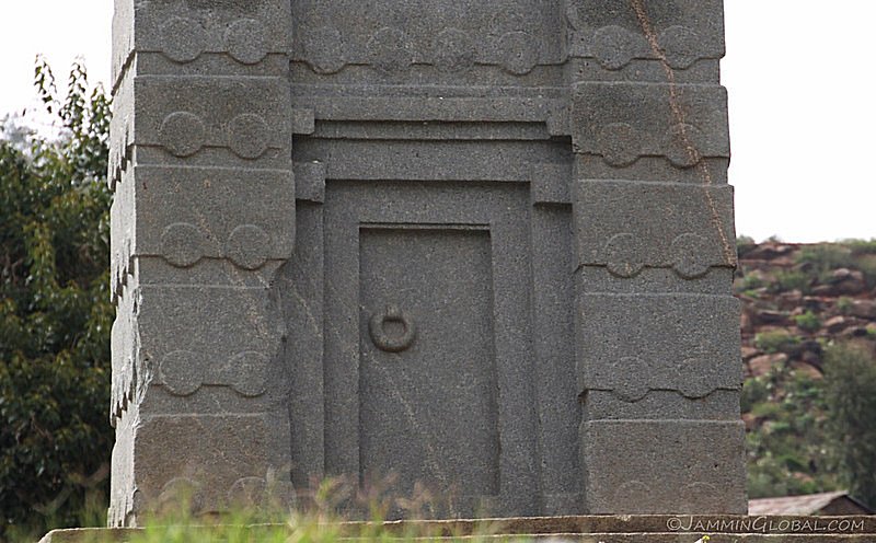 Axum obelisk - a false door