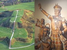 Burial mound Cahokia