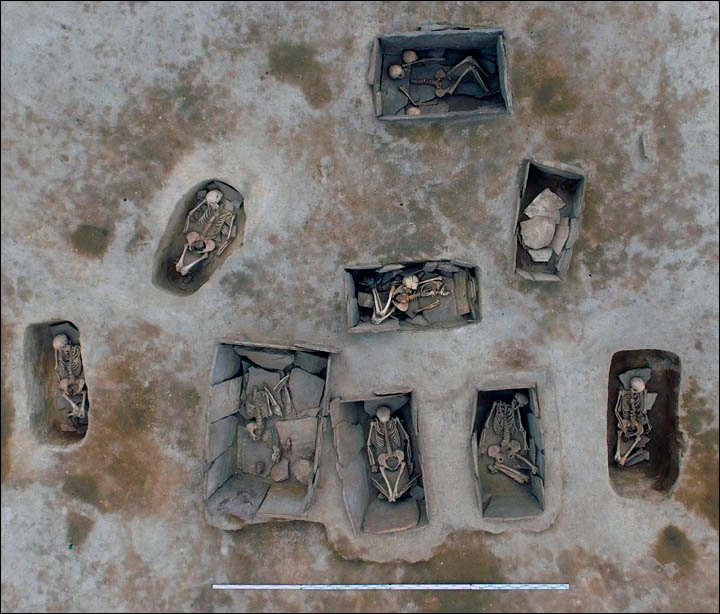 Ancient burial site of a noblewoman