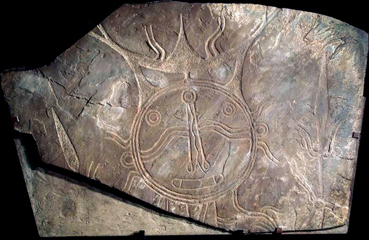 Ancient burial site of a noblewoman