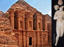 Ancient Mythological Statues Of Goddess Aphrodite And God Cupid Discovered In Jordan Offer More Clues About Ancient City Of Petra
