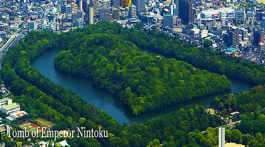 Alignment of kofun in Osaka is not specified