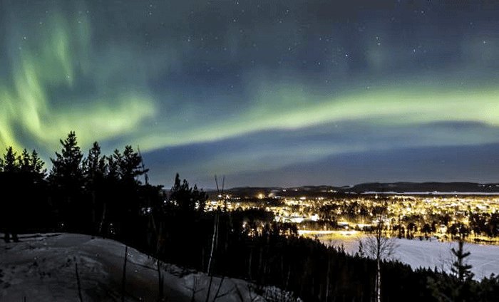 Aurora over Lappland