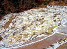 Salt Ponds in Peru