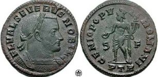 Severus portrait on coin