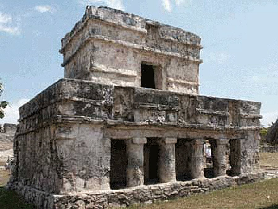 Tulum, Archeological Zone, Temple of the Frescoes