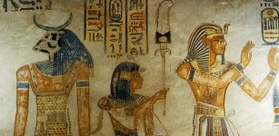 Amunherkhopshef with his father Rameses III