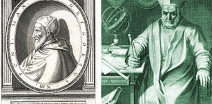 Left: Pope Gregory XIII in an early 17th century engraving.; Right: Christopher Clavius (1538–1612), one of the main authors of the reform. Images via Wikipedia