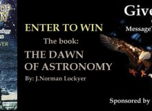 Giveaway: Win The Book The Dawn Of Astronomy