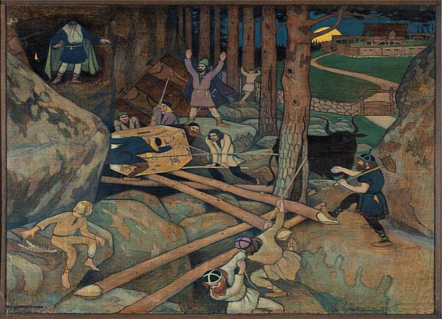Theft of The Sampo, 1897, Väinö Blomstedt
