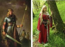 Viking women were involved in the settlement of the smaller isles.