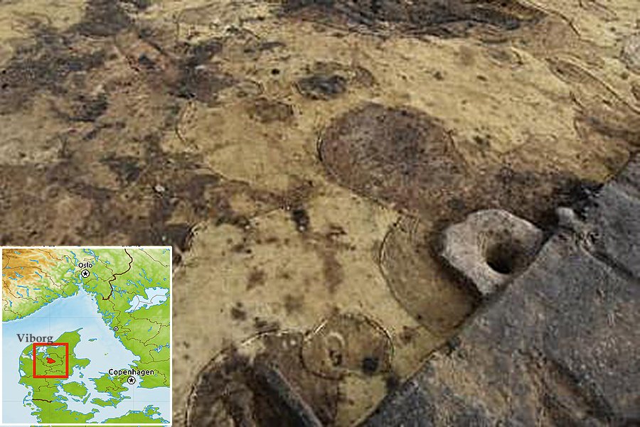 Mortar Stone - Iron Age House, Viborg, Denmark